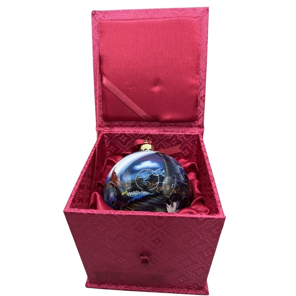 Ne'Qwa Art Christmas Ornament Seafarer's Light by Stewart Sherwood Ltd. With Box